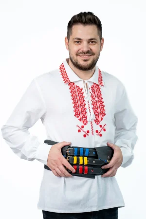 Camasa barbateasca populara zona Munteniei