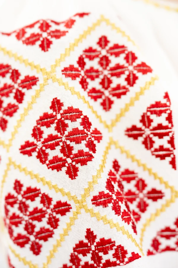 Compleu traditional dama – fusta din catifea cu dantela (2)